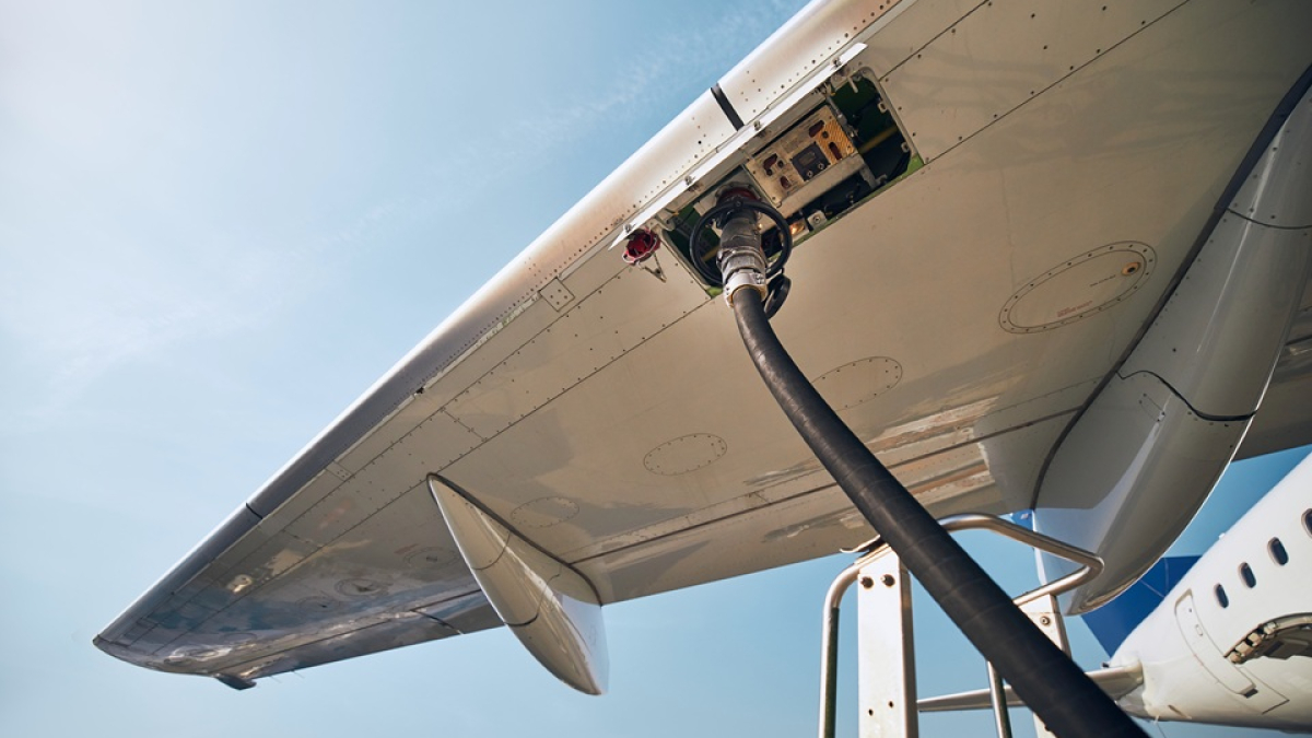 Ground,Service,Before,Flight.,Refueling,Of,Airplane,At,Airport.