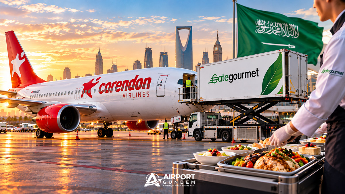 Corendon-Airlines,-Gate-Gourmet-Al-Saudia-ile-Sözleşme-İmzaladı