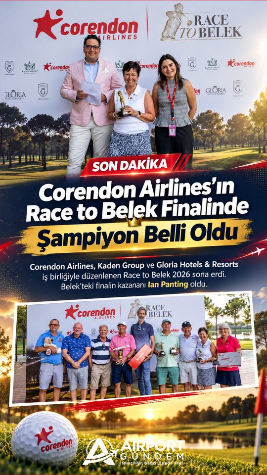 Corendon Airlines’ın Race to Belek Finalinde Şampiyon Belli Oldu