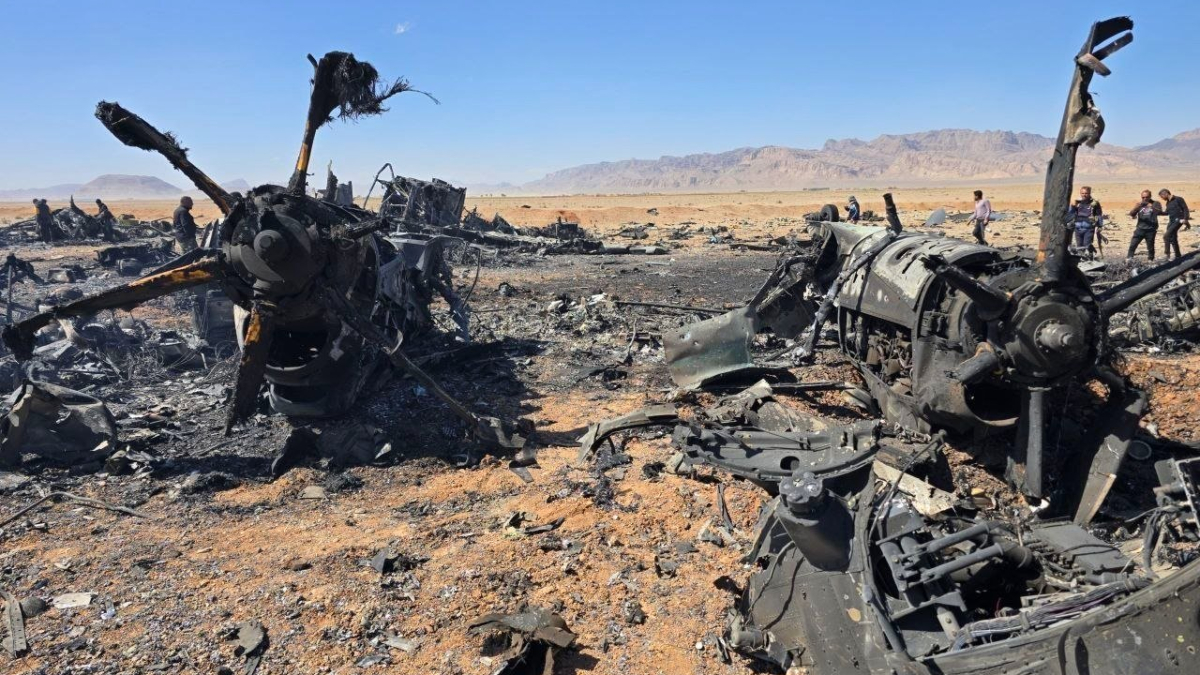 Destroyed-MC-130J-in-Iran