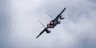 GE Aerospace F110 savaş uçağı motoru üretim hattı