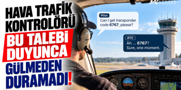 Hava Trafik Kontrolörü Bu Talebi Duyunca Gülmeden Duramadı!