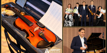İGA ART Desteğiyle Mozart’ın Kemanı JETEX-İGA Terminali’nde