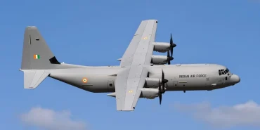 Hindistan Hava Kuvvetleri C-130J-30 uçağı