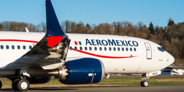 Aeroméxico yolcu uçağı