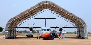 Nijerya Hava Kuvvetleri’ne ait ATR 42 uçağı