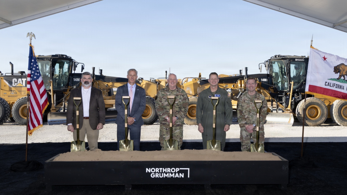 Air Force breaks ground on B-21 production expansion