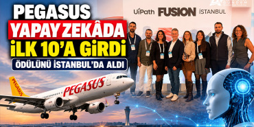 Pegasus Yapay Zekâda İlk 10'a Girdi: Ödülünü İstanbul'da Aldı