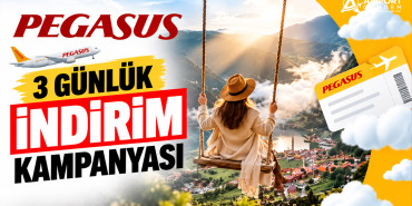 Pegasus'tan 3 Günlük %40 İndirim Kampanyası