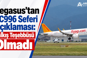 Pegasus'tan PC996 Seferi Açıklaması: Kalkış Teşebbüsü Olmadı