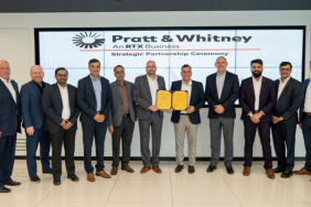 Pratt & Whitney Canada’dan Bharat Forge ile yeni sözleşme 20 Havalimanları THY Pratt & Whitney Canada ve Bharat Forge şirketlerine ait logolar