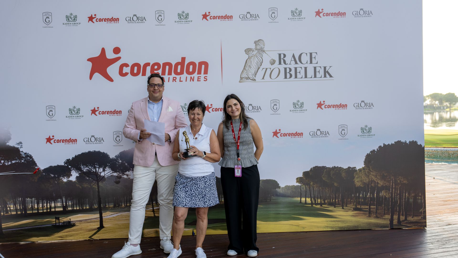 Corendon Airlines'ın Race to Belek Finalinde Şampiyon Belli Oldu 3 Corendon Hava Yolları Haberleri Corendon Airlines Corendon Airlines Race to Belek 2026 amatör golf turnuvasının Belek'te düzenlenen büyük finalinden görüntü
