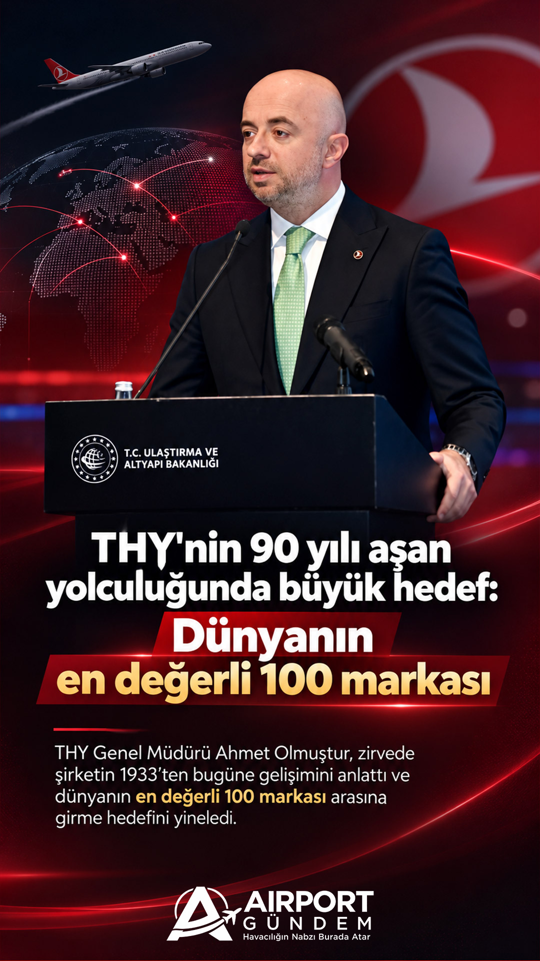 THY’nin hedefi: İlk 100’e giren ilk Türk markası olmak