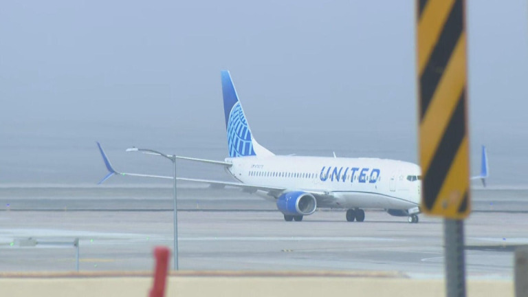 Denver Havalimanı'nda Sis Nedeniyle Uçuşlar Aksadı 7 Yabancı Havayolları Banning Havalimanı dia-fog-delay-ld-lu15-frame-7380