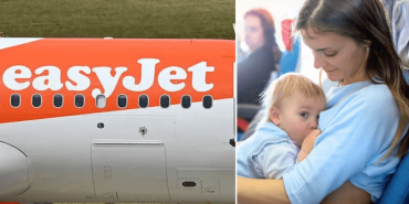 easyjet-plane-mother-and-baby-on-plane