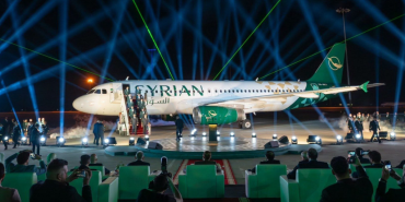 Syrian Airlines’ın yeni yeşil tasarımlı Airbus A320 uçağı