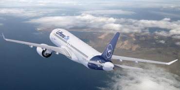 Lufthansa City Airlines Airbus A220-300 uçaklarının kabin koltuk planı