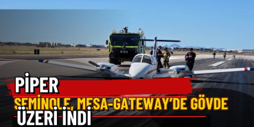 Piper Seminole, Mesa-Gateway’de gövde üzeri indi — Üç Satırlı Premium Manşet