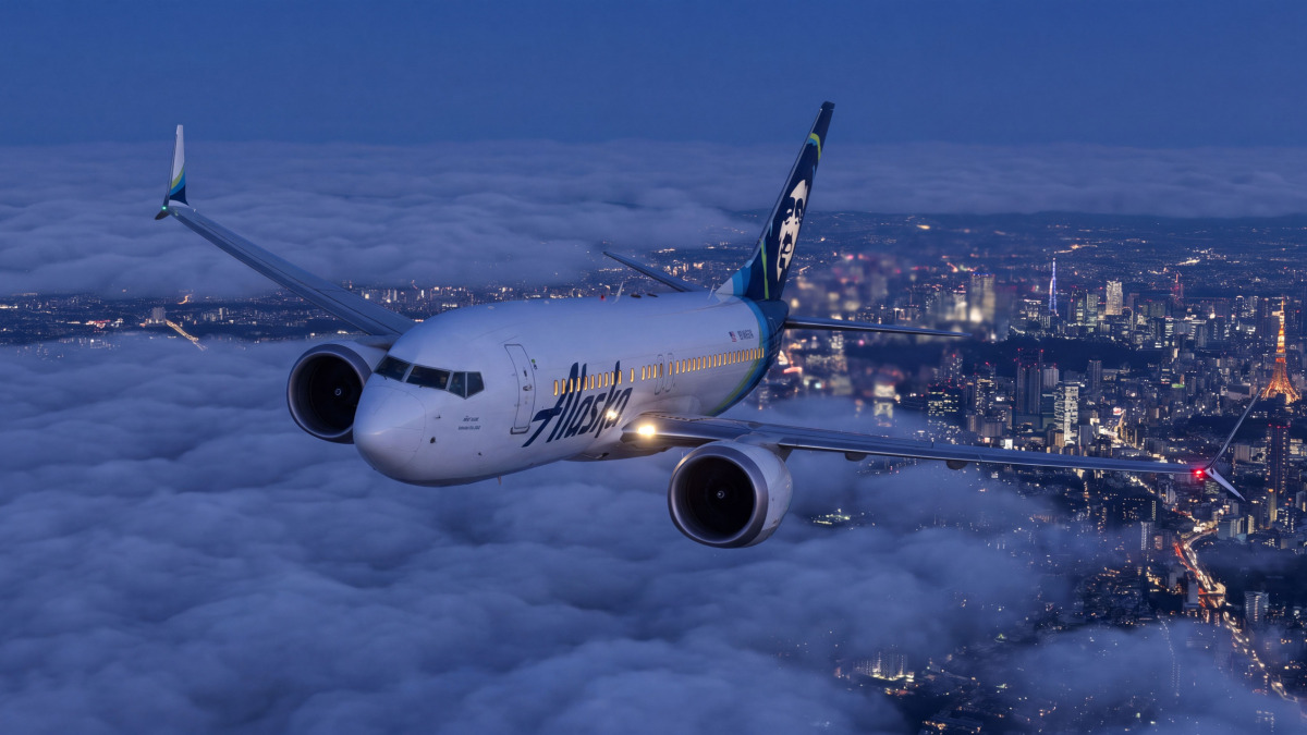Alaska Airlines, Anchorage-Tokyo hattını 737 MAX 8 ile planlıyor 7 Savunma Sanayii Haberleri Air France simpleflying-boeing-737-max-8-alaska-airlines-1793122304648