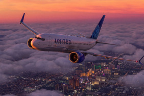United Uçağı, Kaçırma Mesajı Nedeniyle Las Vegas’a Döndü 11 Havacılık united-airlines-max-8-leaving-las-vegas