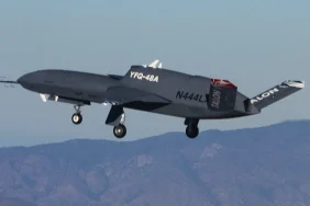 YFQ-48A Talon Blue ilk otonom uçuşunu yaptı 16 Kariyer Havacılık Haberleri İngiliz yfq-48a-first-flight-xm25n6d